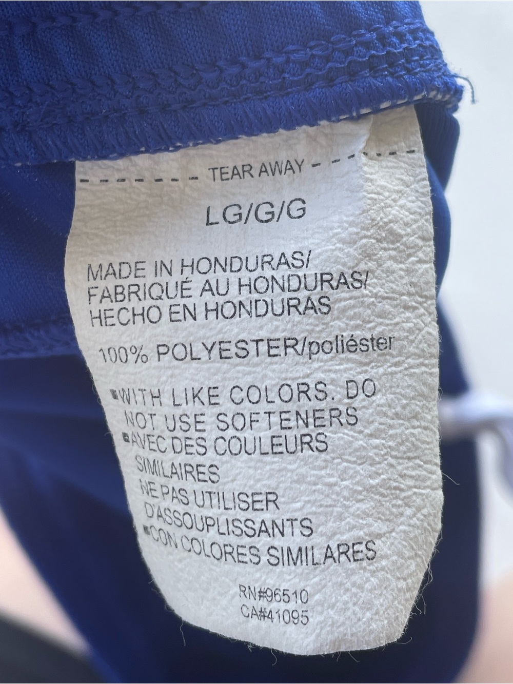 Under Armour women’s Royal Blue HeatGear Shorts Large - Picture 4 of 6